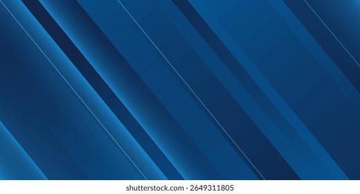 Dark blue modern business abstract background. Vector illustration design for presentation, banner, cover, web, flyer, card, poster, wallpaper, texture, slide, magazine, and powerpoint