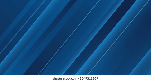 Dark blue modern business abstract background. Vector illustration design for presentation, banner, cover, web, flyer, card, poster, wallpaper, texture, slide, magazine, and powerpoint