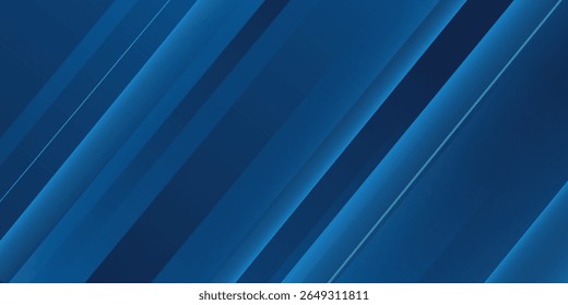 Dark blue modern business abstract background. Vector illustration design for presentation, banner, cover, web, flyer, card, poster, wallpaper, texture, slide, magazine, and powerpoint
