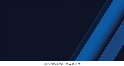 Fundo abstrato de negócios moderno azul escuro. Design de ilustração vetorial para apresentação, banner, capa, web, folheto, cartão, cartaz, papel de parede, textura, slide, revista e powerpoint