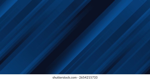 Fundo abstrato de negócios moderno azul escuro. Design de ilustração vetorial para apresentação, banner, capa, web, folheto, cartão, cartaz, papel de parede, textura, slide, revista e powerpoint
