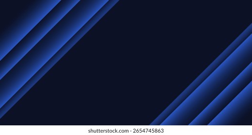 Fundo abstrato de negócios moderno azul escuro. Design de ilustração vetorial para apresentação, banner, capa, web, folheto, cartão, cartaz, papel de parede, textura, slide, design moderno moderno na moda, web
