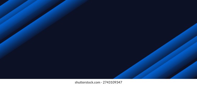 Dark blue modern business abstract background. Abstract blue bsckground. Vector illustration design for presentation, banner, cover, web, flyer, card, poster, wallpaper, texture, slide,