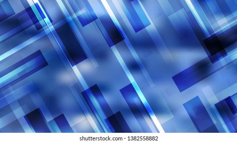 Dark Blue Modern Geometric Background