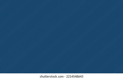 Dark blue modern line pattern background