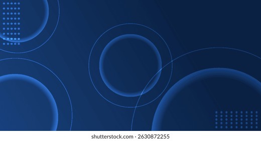 Fondo de presentación moderno azul oscuro con decoración geométrica abstracta. Diseño de Ilustración vectorial para presentación, Anuncio, cubierta, Web, volante, tarjeta, cartel, Fondo de pantalla, textura.