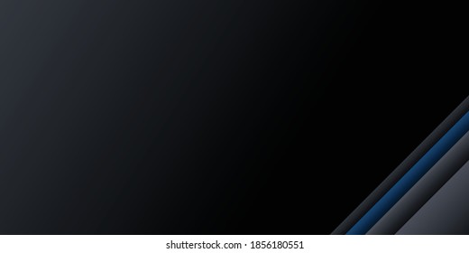 Dark blue modern vector background overlap multi paper lighting square for text and message website design 