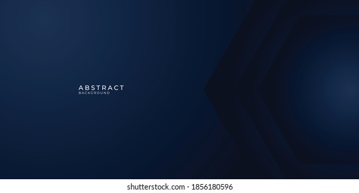 Dark blue modern vector background overlap multi paper lighting square for text and message website design 