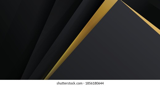 Dark blue modern vector background overlap multi paper lighting square for text and message website design 
