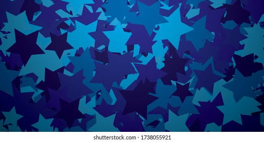 Dark blue mosaic background with shadow effect