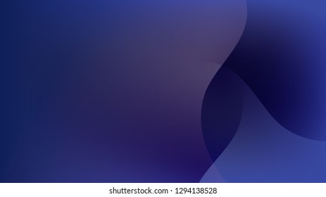 Dark blue motion wave abstract vector background