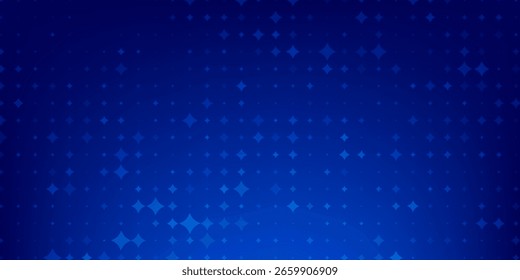 Fundo da tecnologia de conexão de rede azul escuro. Ilustração de vetor. Papel de parede de negócios abstratos. Faixa