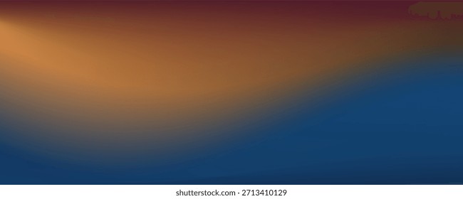 Fondo de textura granulada rojo anaranjado azul oscuro abstracto vibrante color forma de onda fondo negro ruidoso diseño de cabecera de Anuncio ancho

