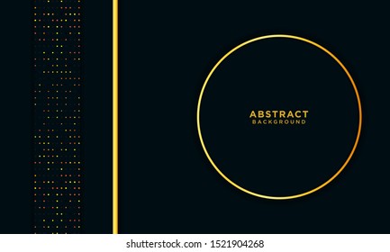 dark blue overlapping background, realistic wallpaper overlapping with glitters vector