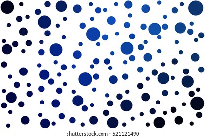 DARK BLUE pattern of geometric shapes. Colorful mosaic banner. Geometric hipster background.
