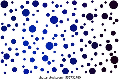 DARK BLUE pattern of geometric shapes. Colorful mosaic banner. Geometric hipster background.