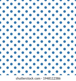 el polka azul oscuro no hace más que repetir el patrón