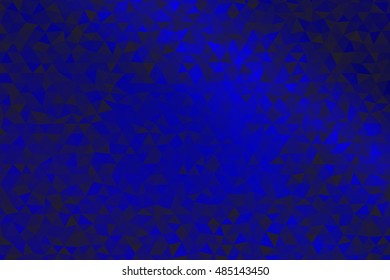 Dark Blue polygonal background. triangles. vector illustration. for the business design, printing, wallpaper, presentations