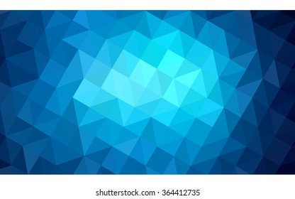 Dark blue polygonal illustration, which consist of triangles. Geometric background in Origami style with gradient. Triangular design for your business in vector. Dark blue polygonal illustration, which consist of triangles. Geometric background in Origami style with gradient. Triangular design for your business in vector.