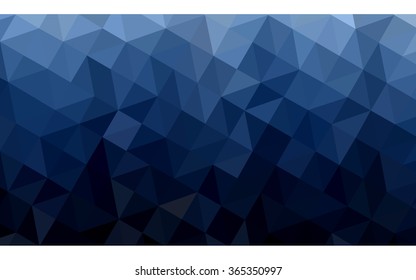 Dark blue polygonal illustration, which consist of triangles. Geometric background in Origami style with gradient. Triangular design for your business. Dark blue polygonal illustration, which consist of triangles. Geometric background in Origami style with gradient. Triangular design for your business.