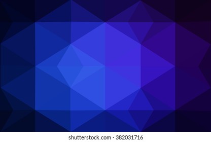 Dark blue polygonal illustration, which consist of triangles. Geometric background in Origami style with gradient. Triangular design for your business. Dark blue polygonal illustration, which consist of triangles. Geometric background in Origami style with gradient. Triangular design for your business.