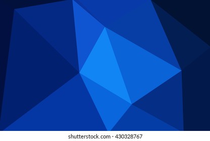 Dark blue polygonal illustration, which consist of triangles. Geometric background in Origami style with gradient. Triangular design for your business. Dark blue polygonal illustration, which consist of triangles. Geometric background in Origami style with gradient. Triangular design for your business.