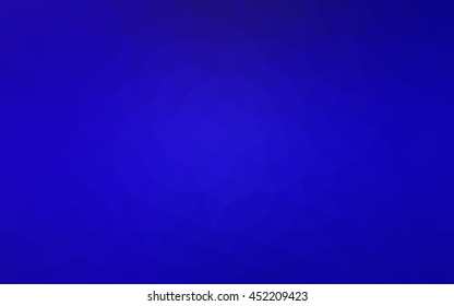 Dark blue polygonal illustration, which consist of triangles. 
