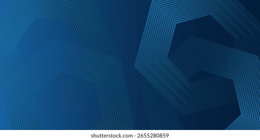 Diseño de fondo premium azul oscuro con patrón de línea azul oscuro diagonal. Diseño de fondo de Premium con patrón de rayas azules oscuras diagonales. Fondo abstracto moderno
