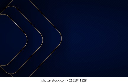 Dark blue premium background with luxury