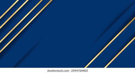 dark blue premium luxury background with free space. modern vector eps10