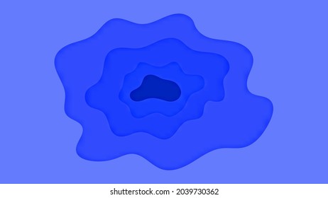 Dark blue purple abstract papercut background. paper cut back ground eps vector. can use for poster, business banner, flyer, advertisement, brochure, catalog, web, site, website, presentation
