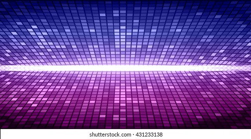 Dark blue purple blue color Light Abstract pixels Technology background for computer graphic website internet. circuit board. text box. Mosaic, table. digital pixel.