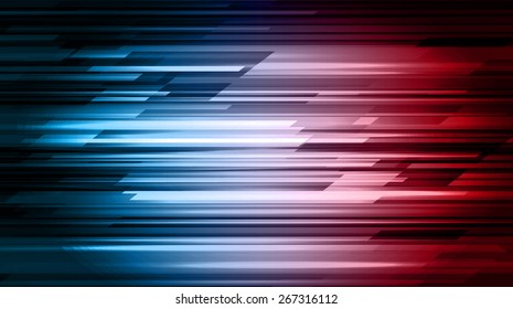 Dark blue red color Light Abstract Technology background for computer graphic website internet and business.