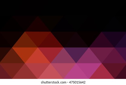 Dark blue, red polygon abstract template. Brand-new colored illustration in blurry style with gradient. Triangular pattern for your business design. Dark blue, red polygon abstract template. Brand-new colored illustration in blurry style with gradient. Triangular pattern for your business design.