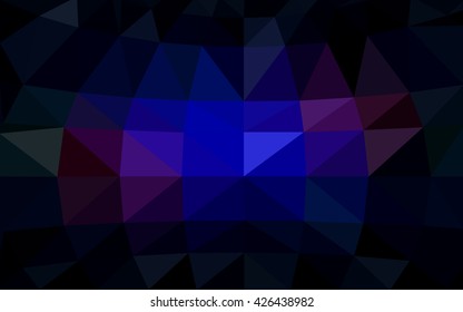 Dark blue, red polygonal illustration, which consist of triangles. Triangular design for your business. Geometric background in Origami style with gradient. Dark blue, red polygonal illustration, which consist of triangles. Triangular design for your business. Geometric background in Origami style with gradient.