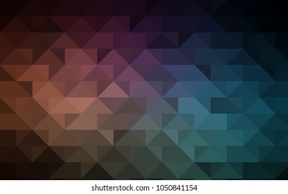 Dark Blue, Red vector abstract mosaic background. A completely new color illustration in a vague style. The textured pattern can be used for background.