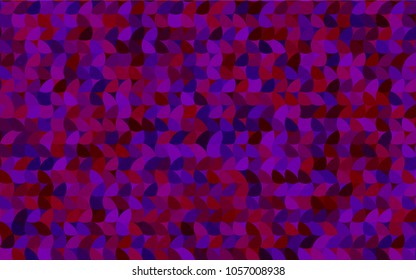 Dark Blue, Red vector abstract pattern with circles. Geometry template for your business design. Background with colored spheres.
