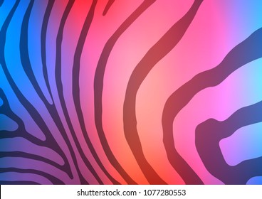 Dark Blue, Red vector abstract doodle pattern. Brand-new colored illustration in blurry style with doodles. A new texture for your design.