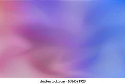 Dark Blue, Red vector abstract blurred background. Colorful abstract illustration with gradient. A new texture for your design.