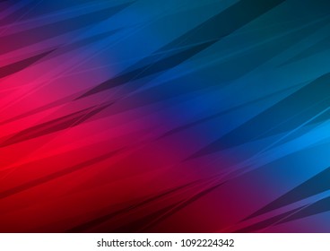 Dark Blue, Red vector abstract doodle texture. Colorful illustration in abstract style with doodles and Zen tangles. The doodle design can be used for your web site.
