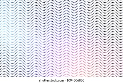 Dark Blue, Red vector abstract pattern with circles. Geometry template for your business design. Background with colored spheres.