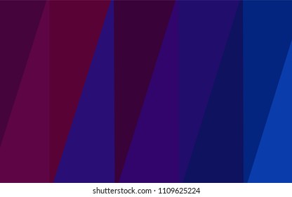 Dark Blue, Red vector abstract mosaic background. Polygonal abstract illustration with gradient. A new texture for your design.