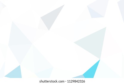 Dark Blue, Red vector abstract polygonal template. Geometric illustration in Origami style with gradient.  Textured pattern for your backgrounds.