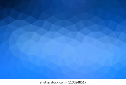 Dark Blue, Red vector abstract mosaic background. Creative geometric illustration in Origami style with gradient. A completely new design for your leaflet.