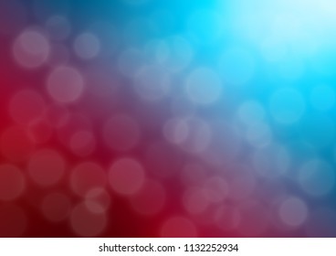 Dark Blue, Red vector abstract blurred template. Colorful abstract illustration with gradient. The best blurred design for your business.
