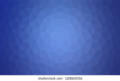 Dark Blue, Red vector abstract mosaic background. Colorful abstract illustration with triangles. Best triangular design for your business.