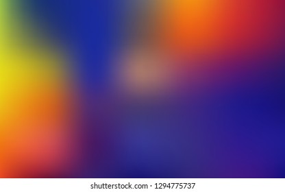 Dark Blue, Red vector abstract blurred background. Creative illustration in halftone style with gradient. Elegant background for a brand book.