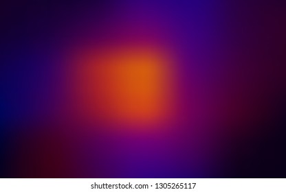 Dark Blue, Red vector abstract blurred background. New colored illustration in blur style with gradient. Smart design for your work.