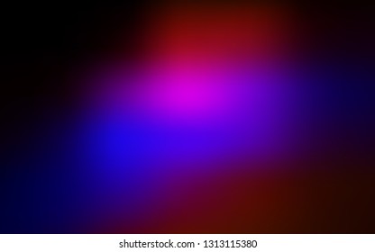 Dark Blue, Red vector abstract blurred background. Shining colored illustration in smart style. Smart design for your work.