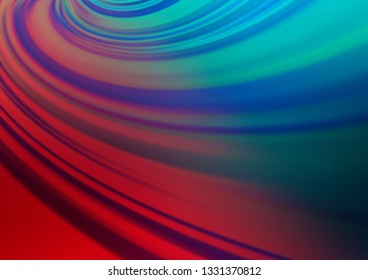 Dark Blue, Red vector abstract bright background. Colorful abstract illustration with gradient. A completely new template for your design.